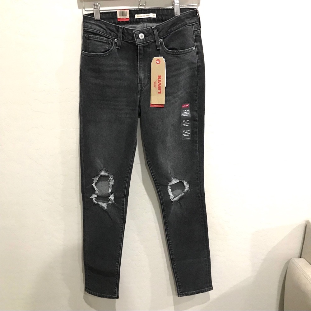 LAST ONE [Levi’s] 721 High Rise Skinny Jeans - Picture 4 of 7